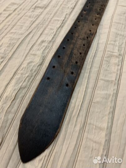 Мужской кожаный ремень