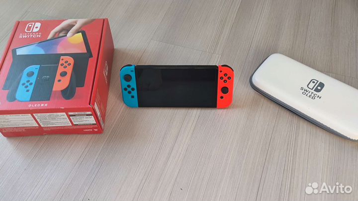 Nintendo switch oled прошитая 512гб