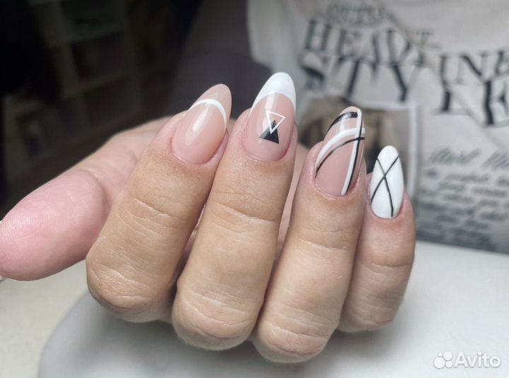 Маникюр гель лак