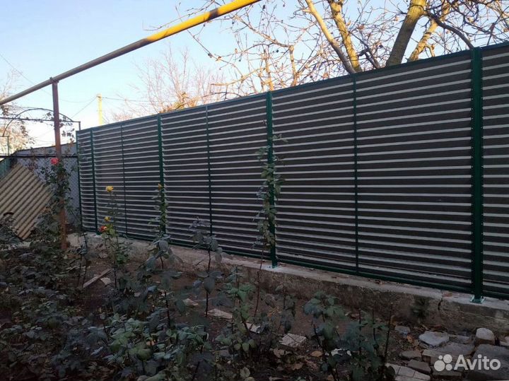 Забор жалюзи
