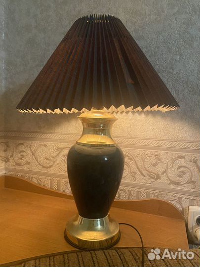 Лампа настольная гофре