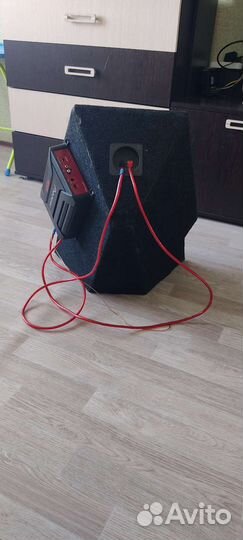 Сабвуфер стэлс (в крыло) приора Airtone audio