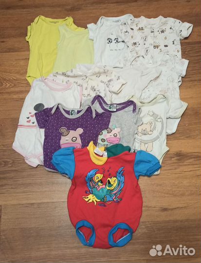 Вещи для новорожденных пакетом 56 62