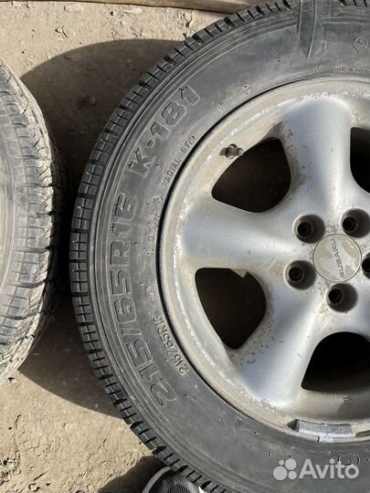 R16 Amtel K-187 Баргузин-2 215/65, PCD 5x100 DIA 38