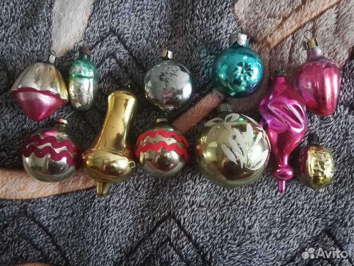 Новогодние игрушки СССР