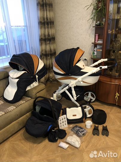 Коляска Adamex Barletta New 3 в 1