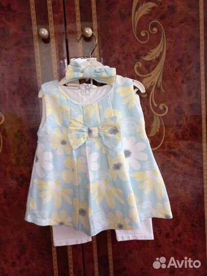 Платье для девочки 80 86