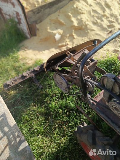 Минитрактор самодельный, косилка