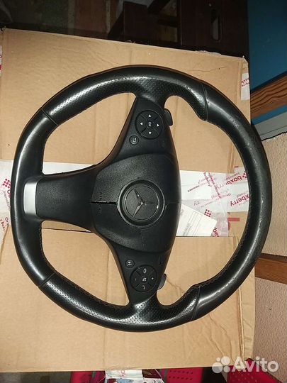 Руль amg mercedes со шлейфом w212 w204 и др