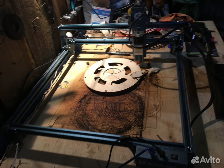 Лазерный станок с чпу по дереву бу