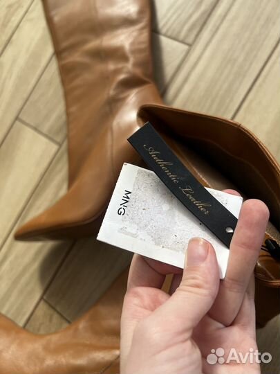 Сапоги трубы mango