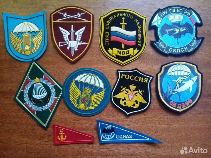 Шевроны редкие, вдв итд, оригинал