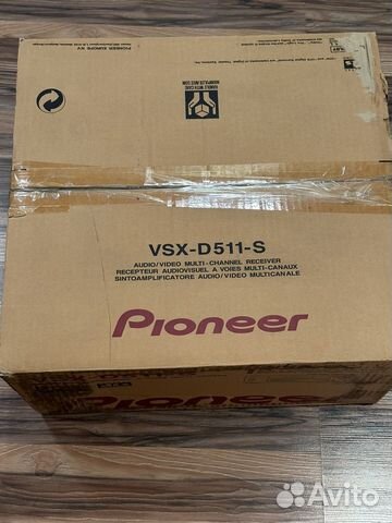 Ресивер pioneer VSX D-511-S купить в Москве | Электроника | Авито