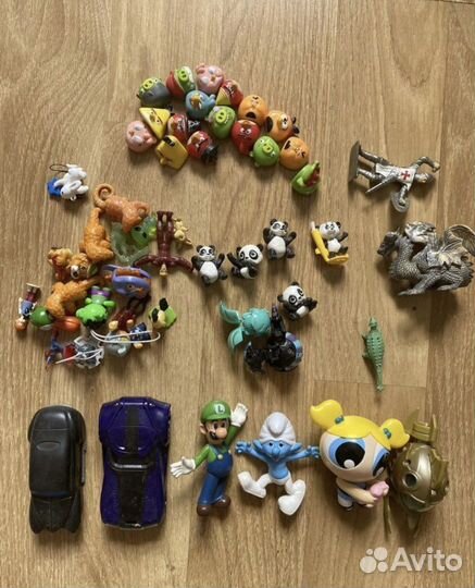 Киндер сюрприз marvel, makdonalds