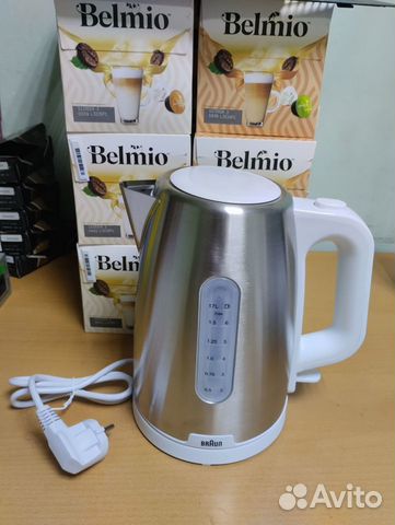 Чайник Braun WK1500WH PurShine, белый