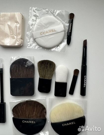Chanel аксессуары для макияжа 15 шт набор