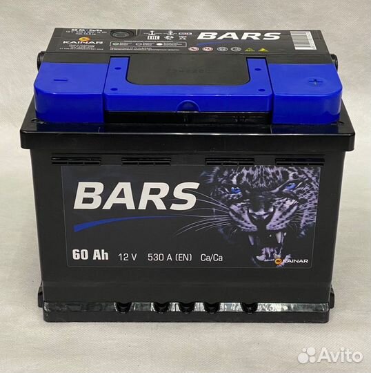 Аккумулятор Bars 60 о/п