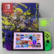 Nintendo Switch Oled Splatoon3 Прошитый Pico Rp204