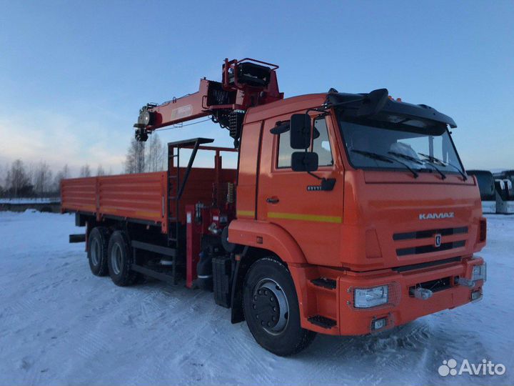 КАМАЗ 65115-3094-48 с КМУ, 2024