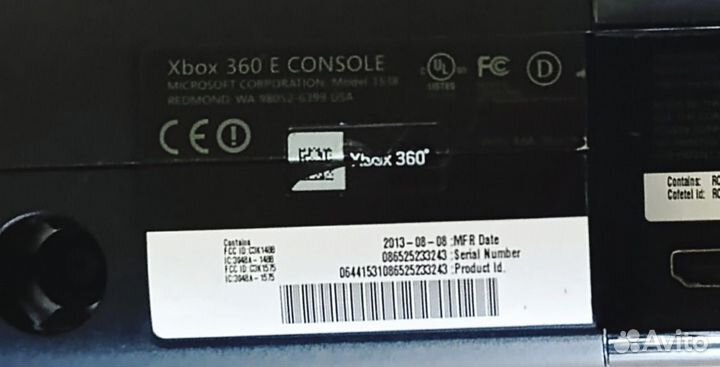 Xbox 360 e прошитый