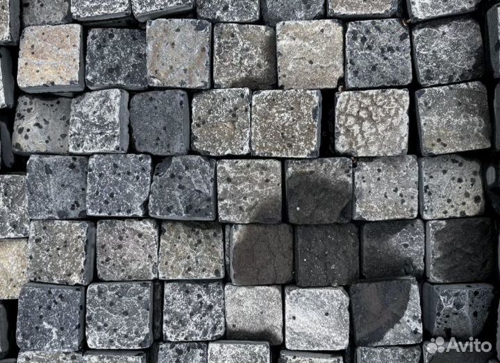 Брусчатка из натурального камня (шунгита)