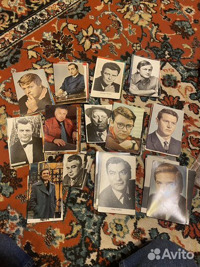 Фотокарточки актеров СССР