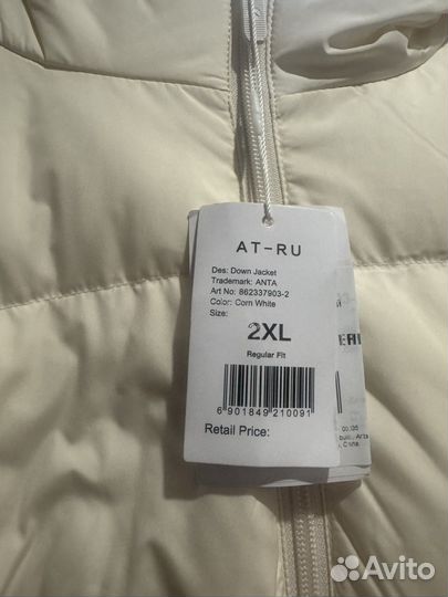 Пуховик зимний женский anta