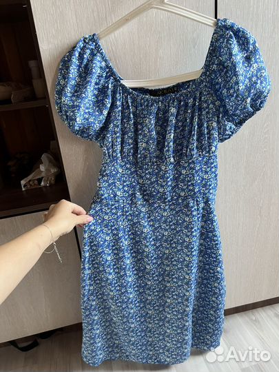 Платье крестьянка