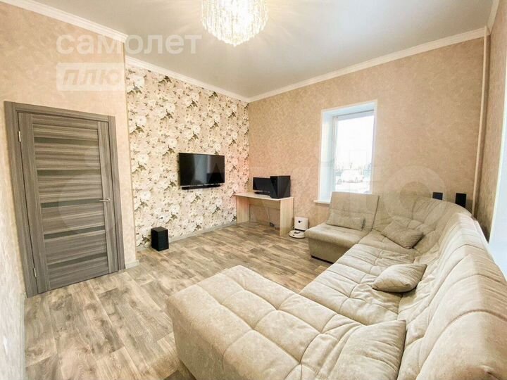 3-к. квартира, 74,2 м², 1/14 эт.