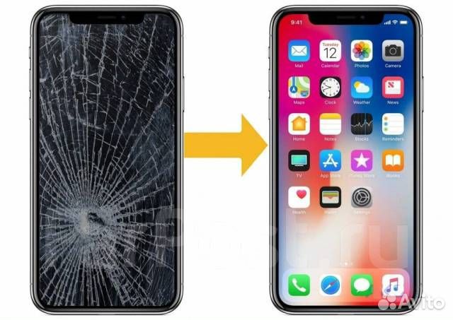 Замена стекла дисплея на iPhone Samsung Xiaomi