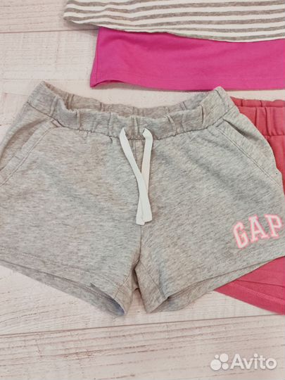 Шорты и футболка GAP 116-122 см
