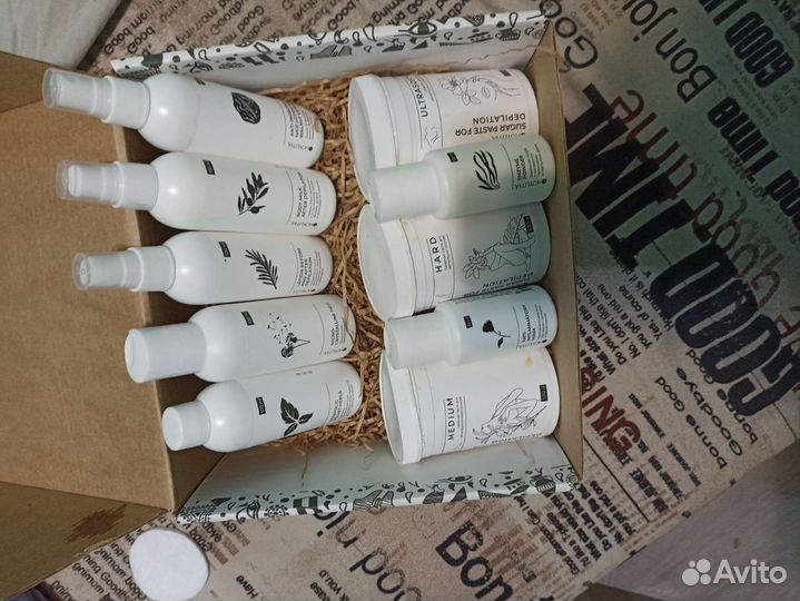 Набор для депиляции с помощью сахарной пасты