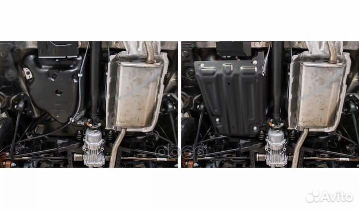 Защита топливного бака renault Duster/Kaptur, N