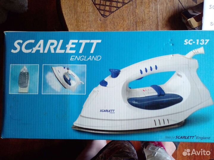 Утюг Scarlett SC-137. На запчасти или ремонт
