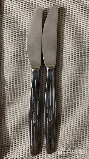 Ножи столовые мельхиор нержавейка СССР