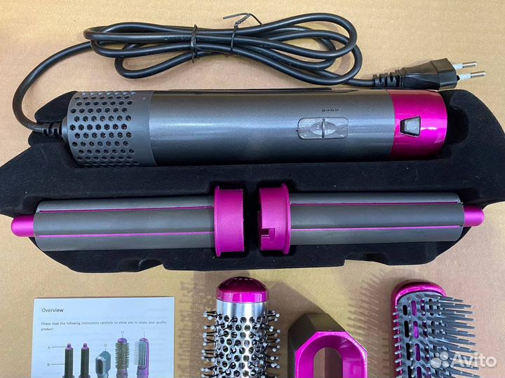 Фен 5в1 с Кейс