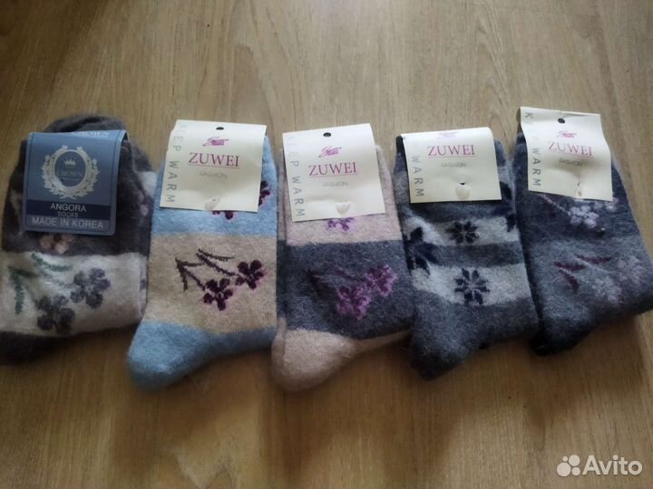 Носки женские теплые