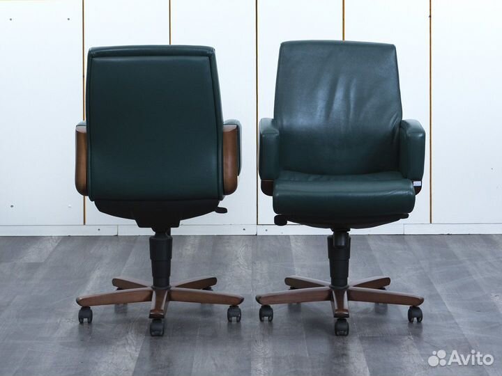 Офисное кресло для руководителя dazato dico wood B