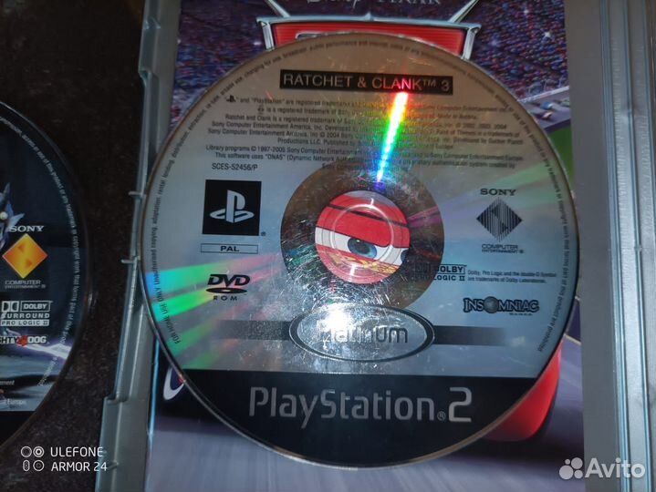 Диски на ps 2