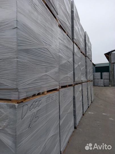 Газобетонные блоки 600 300 200