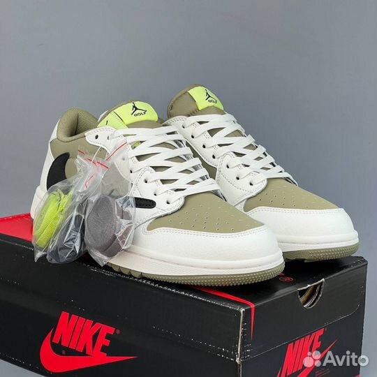 Кроссовки Nike Air Jordan 1 low travis scott