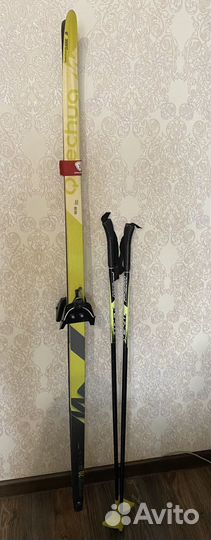 Беговые лыжи классические бу