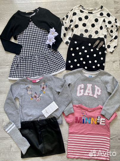 Одежда на девочку 104 110 см gap h&m