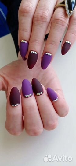 Наращивание ногтей,гель лак