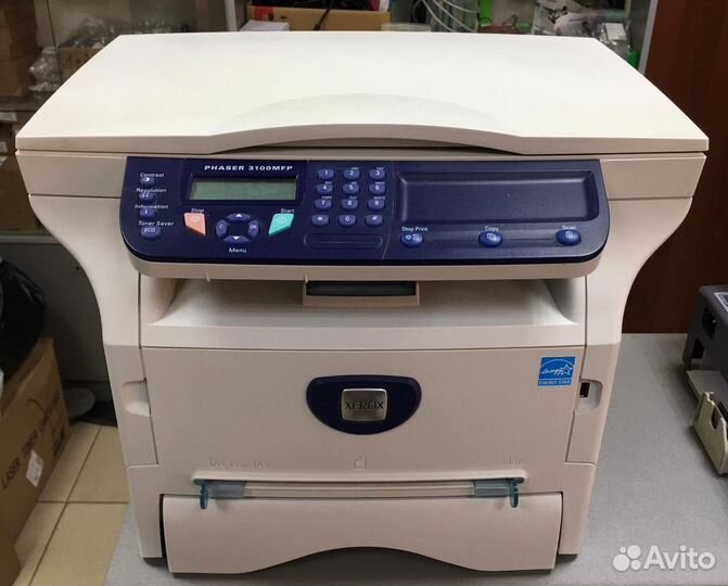 Мфу Xerox 3100 с картриджем
