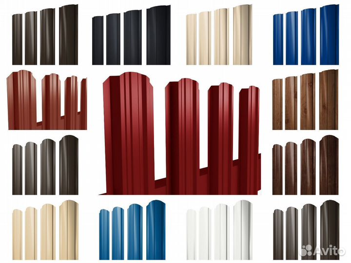 Евроштакетник / Забор из евроштакетника