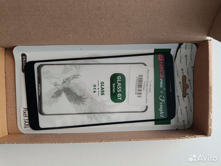 Ремонтное защитное стекло pixel 3a xl