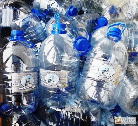 Пэт бутылки 5л, 1,5л.Б/у
