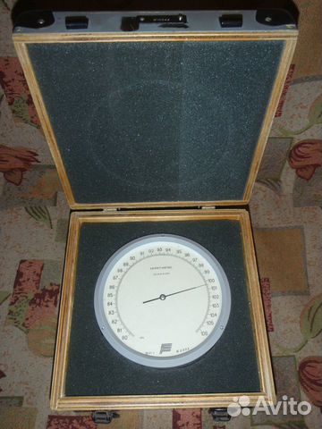 Барометр-анероид метеорологический СССР, 1991г