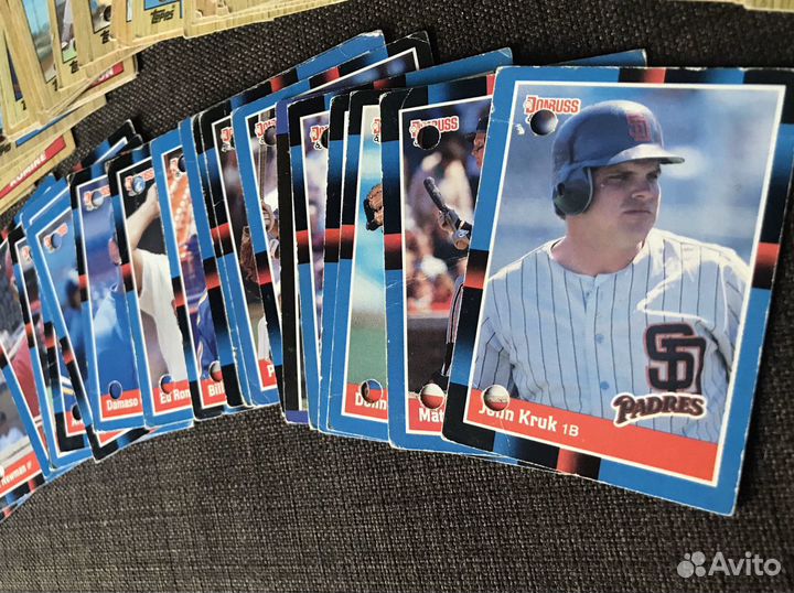 Карточки Бейсболистов Topps, Donruss